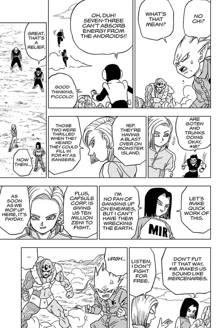 Dragon Ball Super Chapter 56 page 43 - Chapter 56: Warriors of Earth Assemble