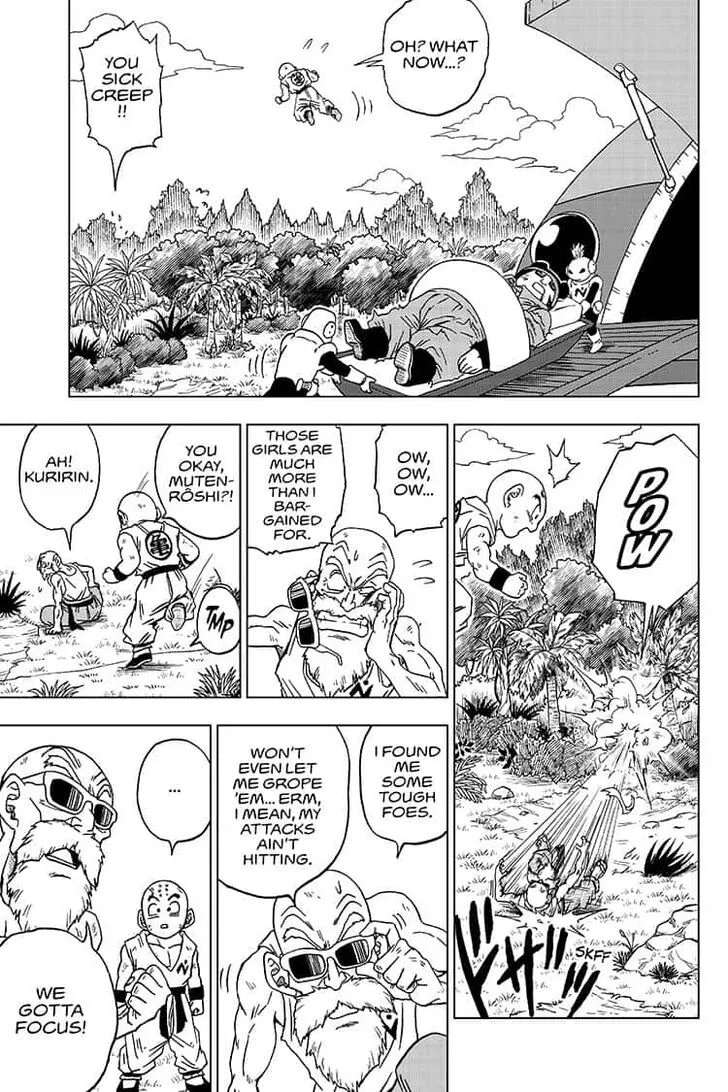Dragon Ball Super Chapter 57 page 11 - Chapter 57: Battles Abound