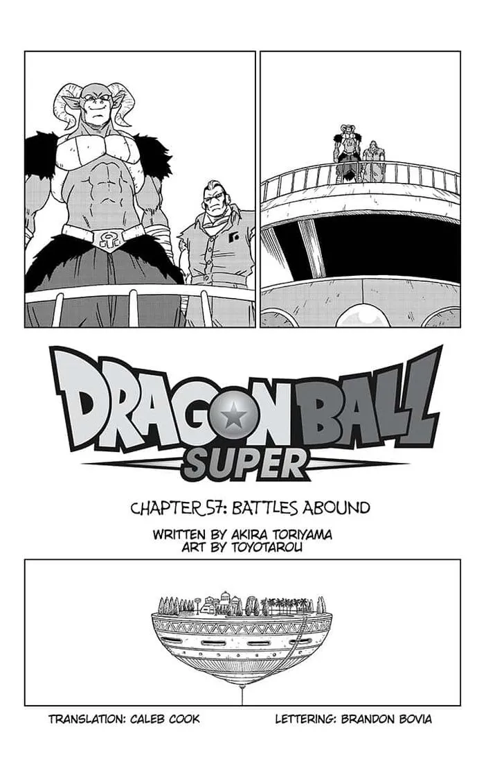 Dragon Ball Super Chapter 57 page 2 - Chapter 57: Battles Abound