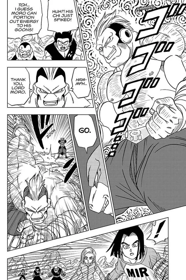 Dragon Ball Super Chapter 57 page 34 - Chapter 57: Battles Abound