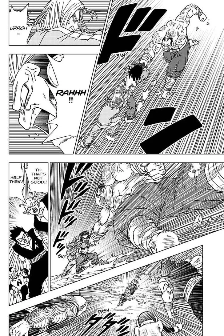 Dragon Ball Super Chapter 57 page 36 - Chapter 57: Battles Abound