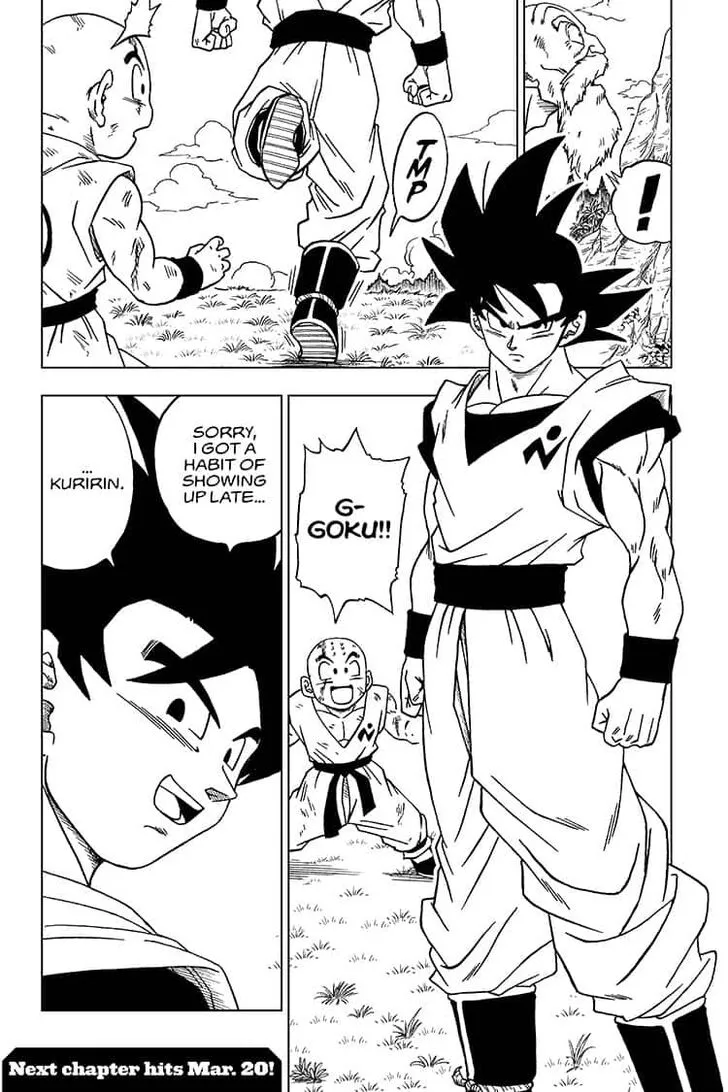 Dragon Ball Super Chapter 57 page 45 - Chapter 57: Battles Abound