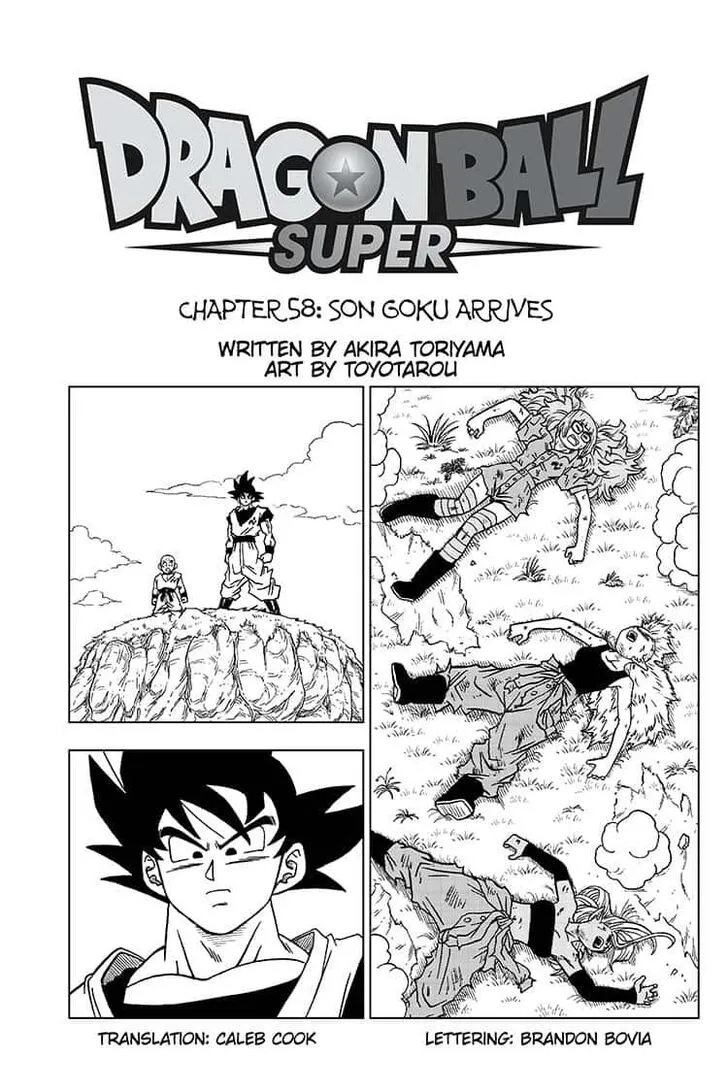 Dragon Ball Super Chapter 58 page 1 - Chapter 58: Son Goku Arrives