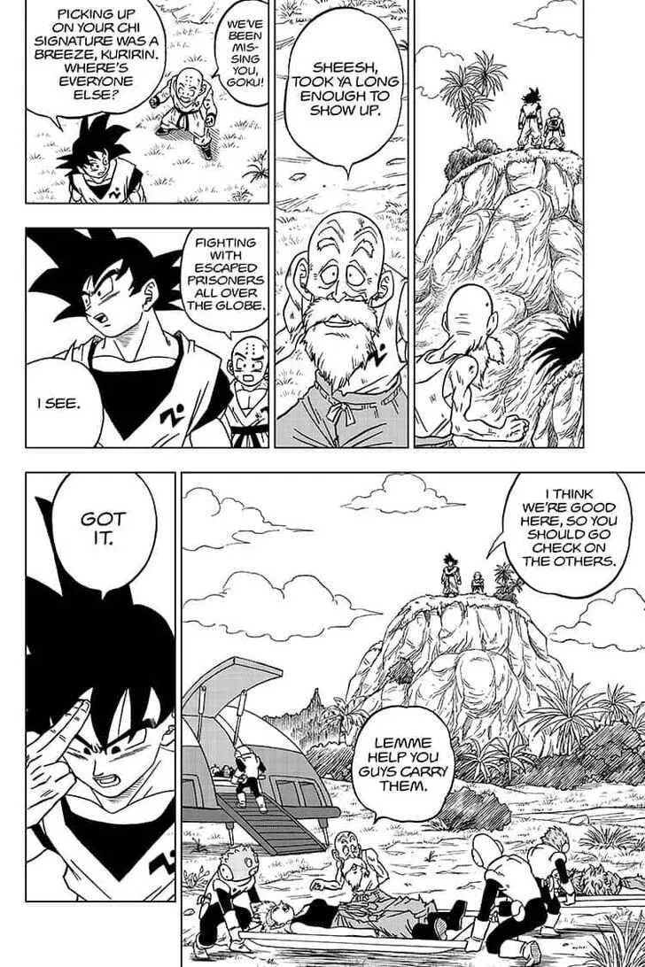 Dragon Ball Super Chapter 58 page 2 - Chapter 58: Son Goku Arrives