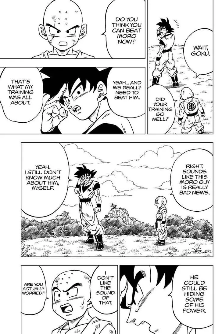 Dragon Ball Super Chapter 58 page 3 - Chapter 58: Son Goku Arrives