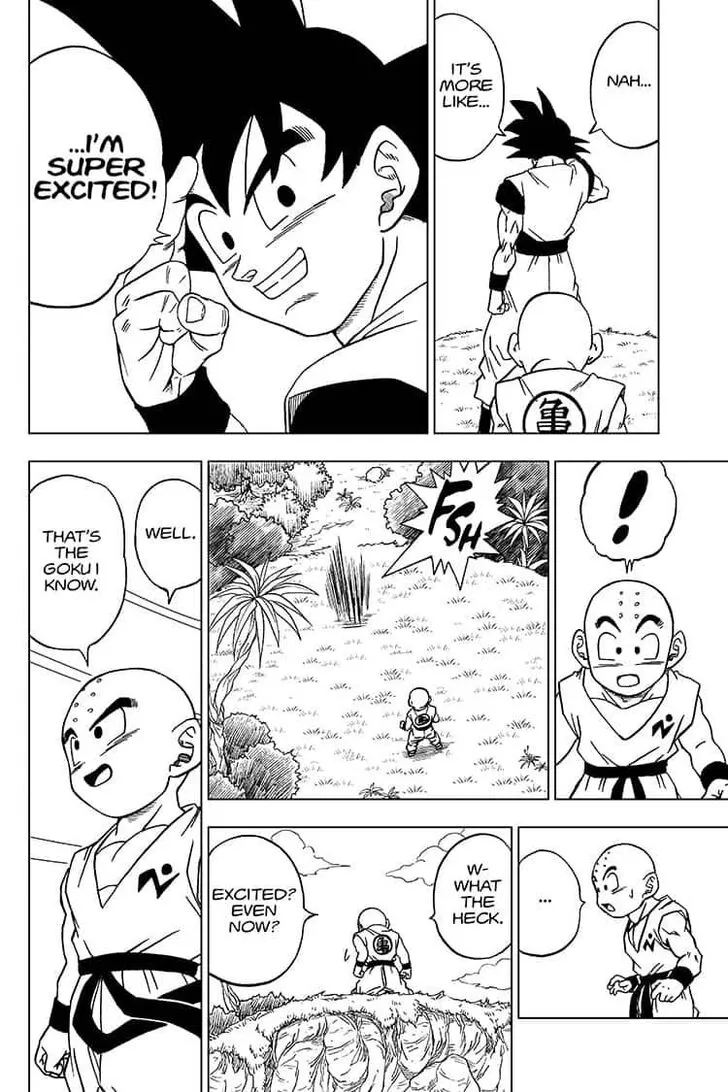 Dragon Ball Super Chapter 58 page 4 - Chapter 58: Son Goku Arrives