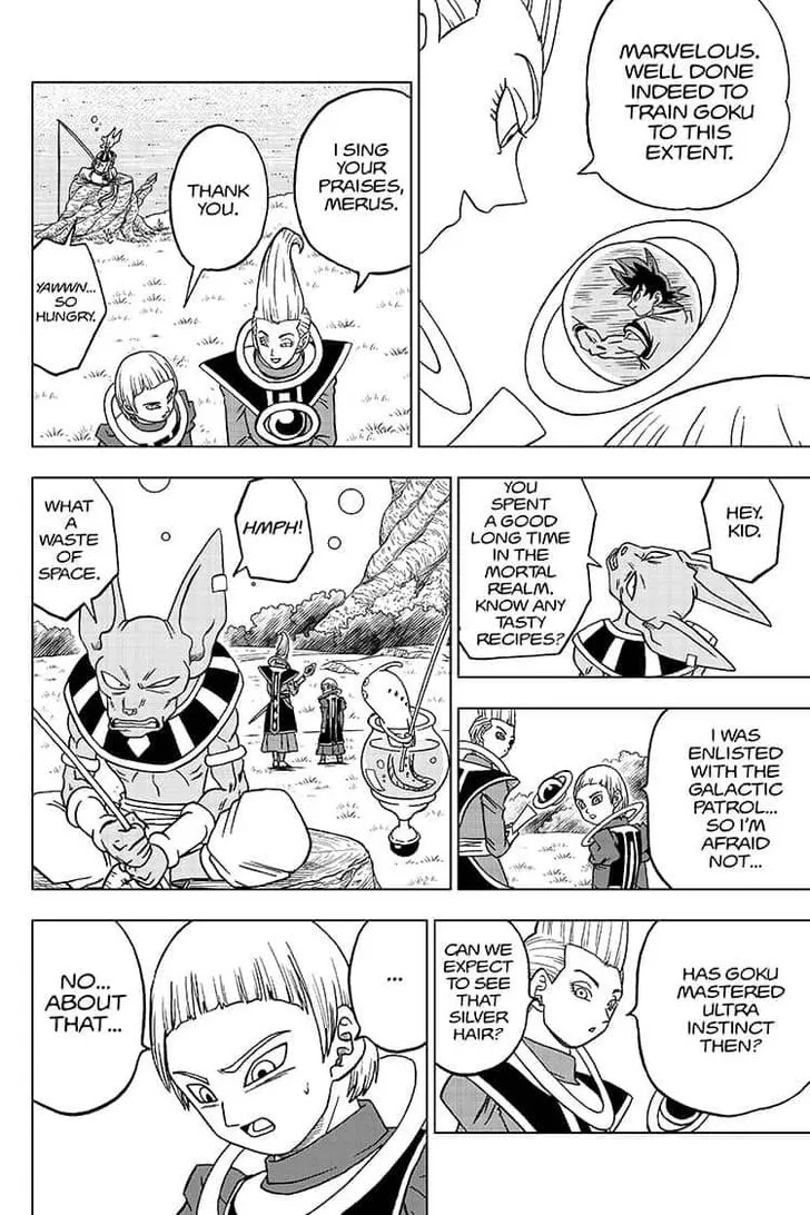 Dragon Ball Super Chapter 59 page 36 - Chapter 59: Activate Ultra Instinct -Sign-