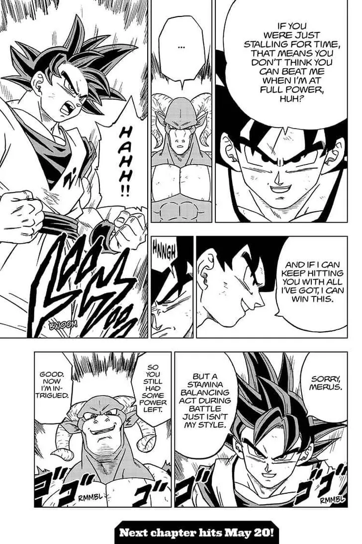 Dragon Ball Super Chapter 59 page 45 - Chapter 59: Activate Ultra Instinct -Sign-