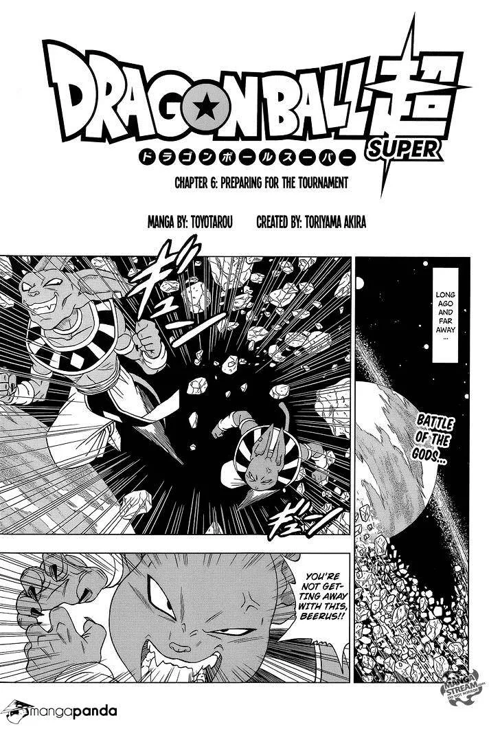 Dragon Ball Super Chapter 6 page 1 - Chapter 6: Tournament Preparation