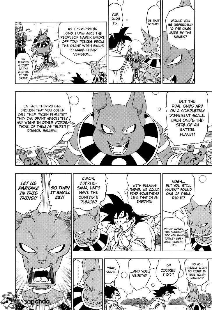 Dragon Ball Super Chapter 6 page 10 - Chapter 6: Tournament Preparation