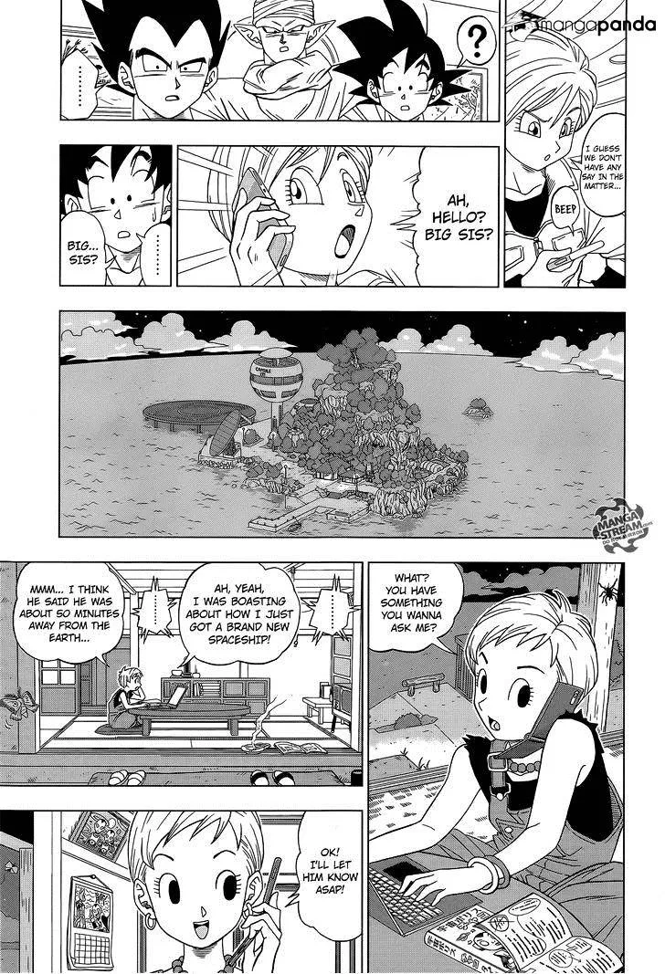 Dragon Ball Super Chapter 6 page 15 - Chapter 6: Tournament Preparation