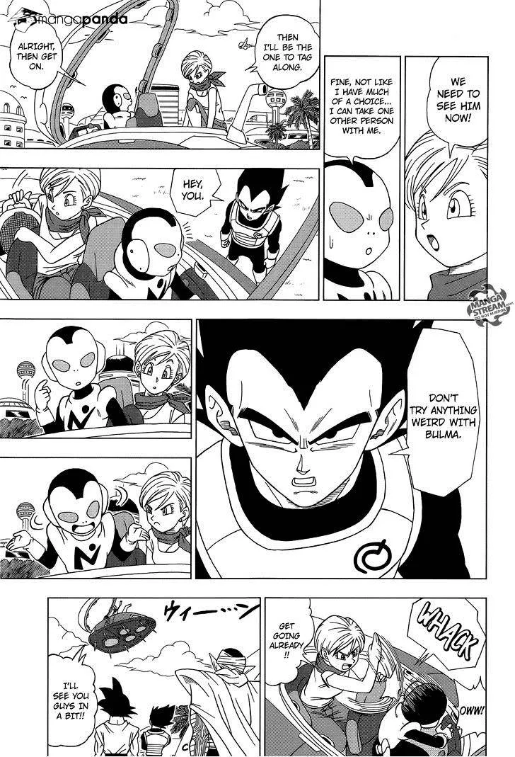 Dragon Ball Super Chapter 6 page 17 - Chapter 6: Tournament Preparation