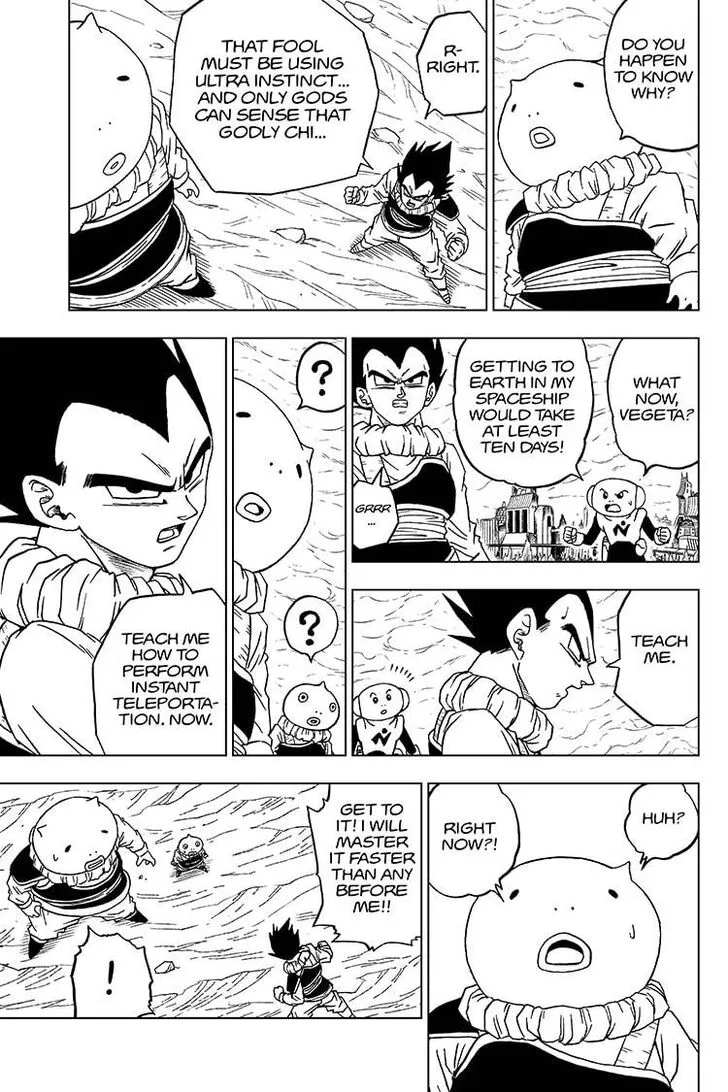 Dragon Ball Super Chapter 60 page 21 - Chapter 60: Merus's Miscalculation