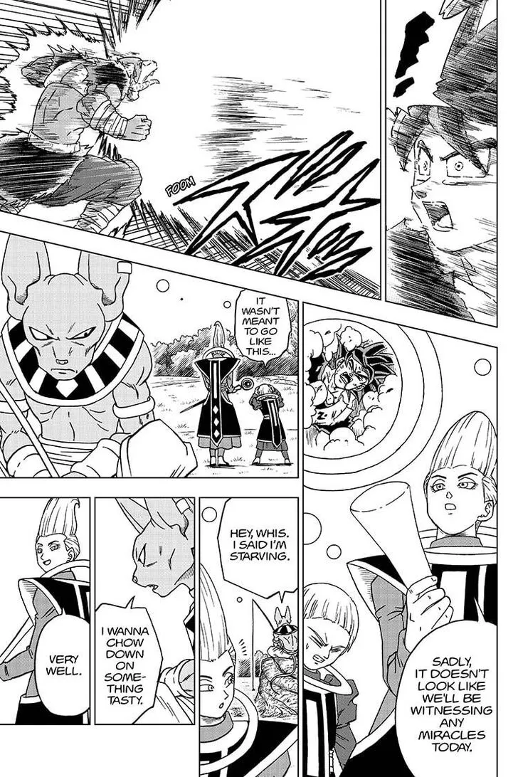 Dragon Ball Super Chapter 60 page 27 - Chapter 60: Merus's Miscalculation