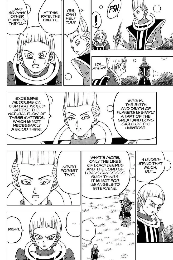 Dragon Ball Super Chapter 60 page 28 - Chapter 60: Merus's Miscalculation