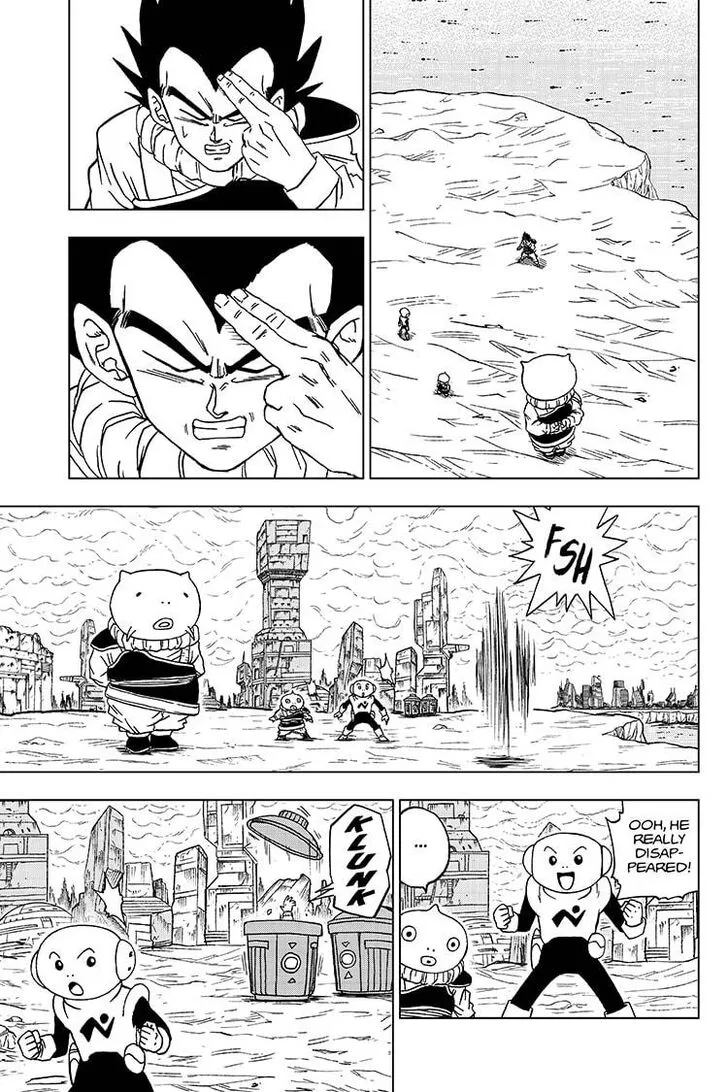 Dragon Ball Super Chapter 60 page 33 - Chapter 60: Merus's Miscalculation
