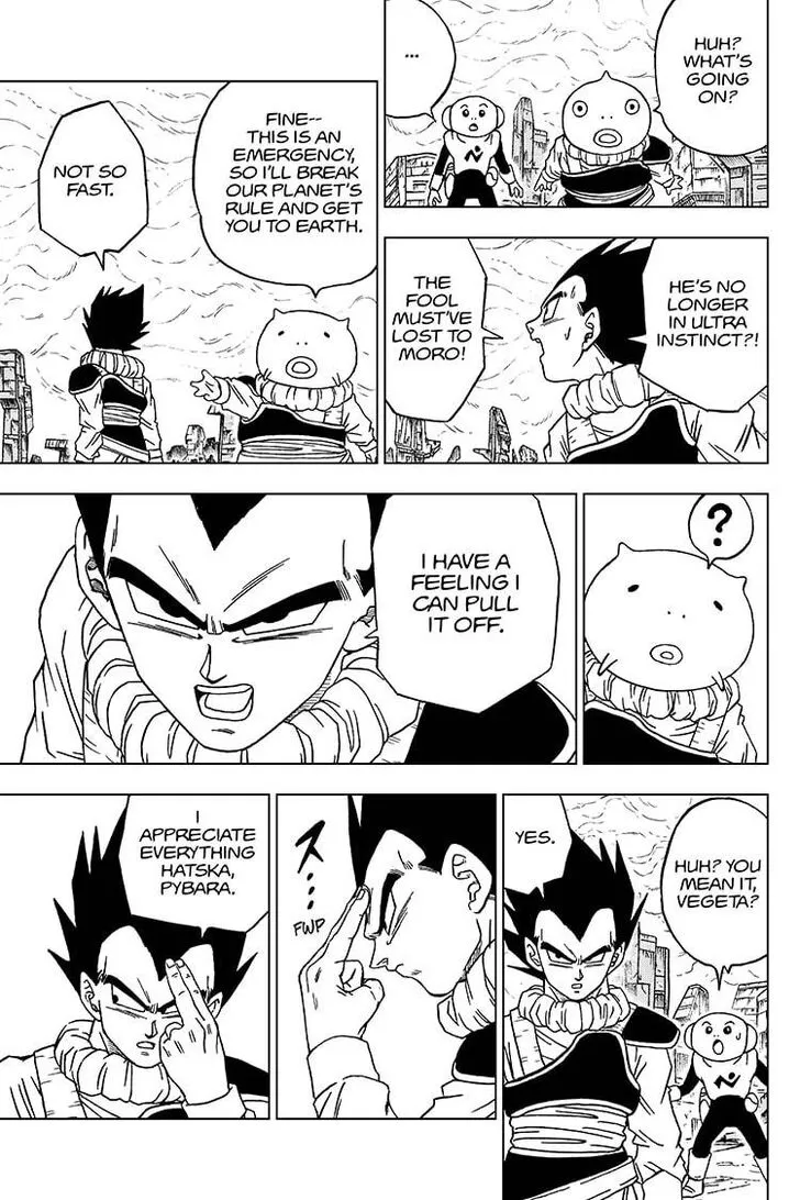 Dragon Ball Super Chapter 60 page 35 - Chapter 60: Merus's Miscalculation