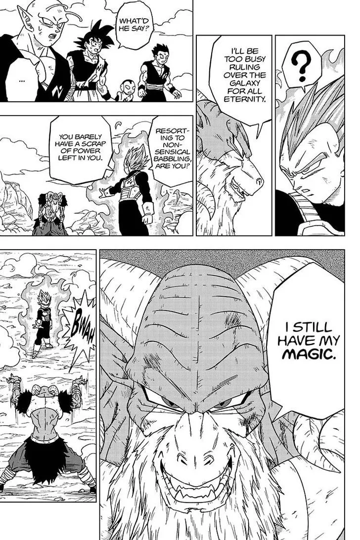 Dragon Ball Super Chapter 61 page 33 - Chapter 61: Vegeta Reborn