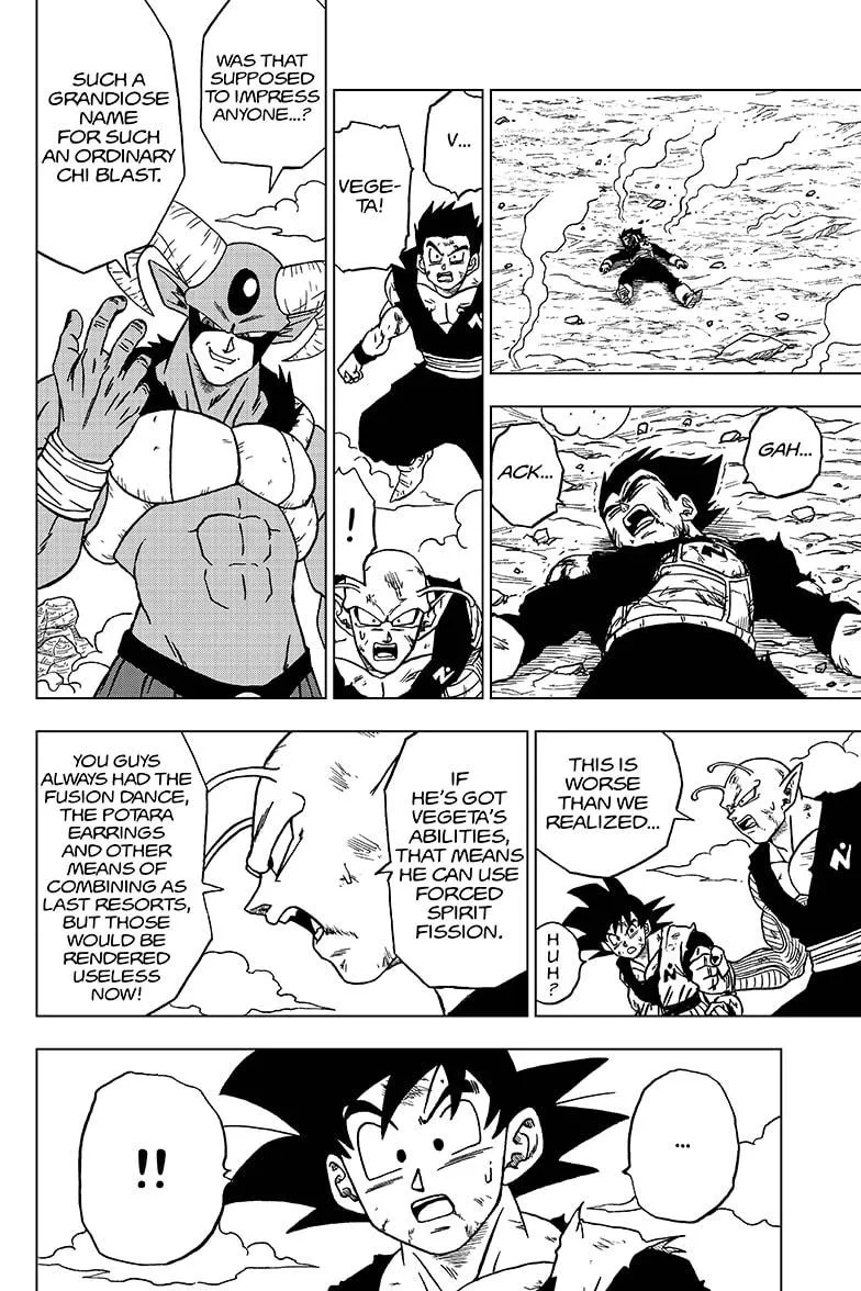 Dragon Ball Super Chapter 62 page 12 - Chapter 62: Edge of Defeat