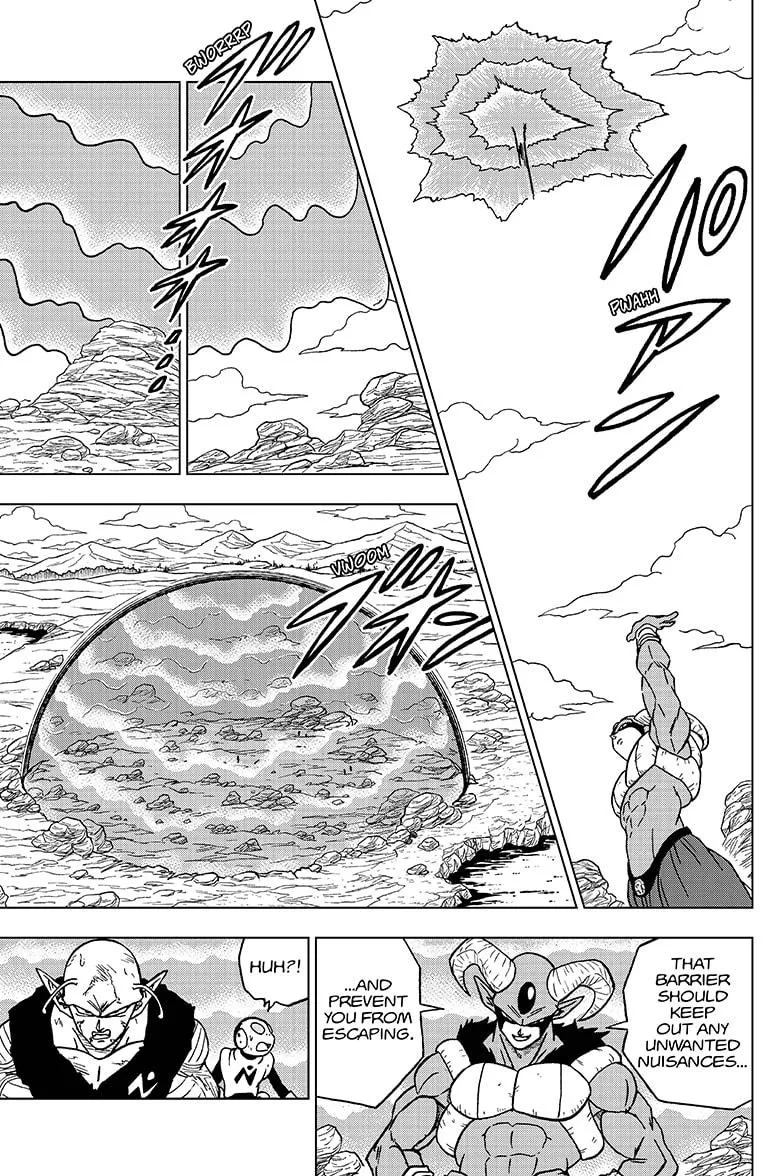 Dragon Ball Super Chapter 62 page 33 - Chapter 62: Edge of Defeat