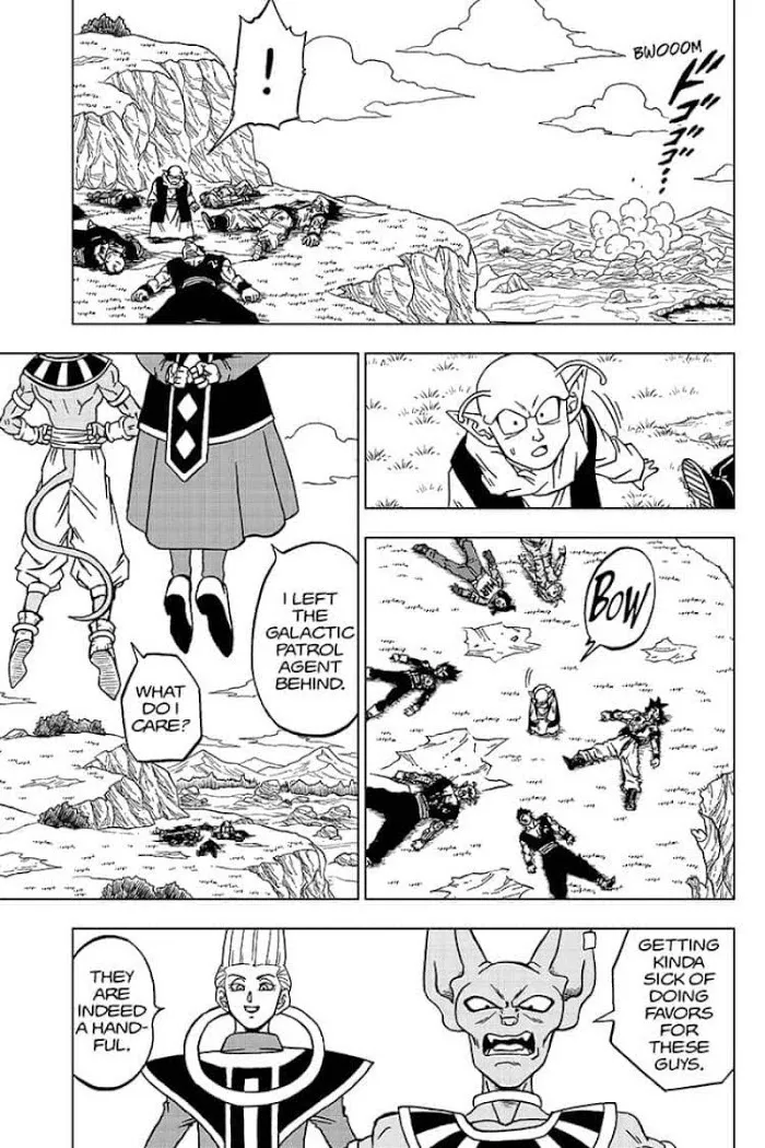 Dragon Ball Super Chapter 63 page 11 - Chapter 63: Merus's Resolve