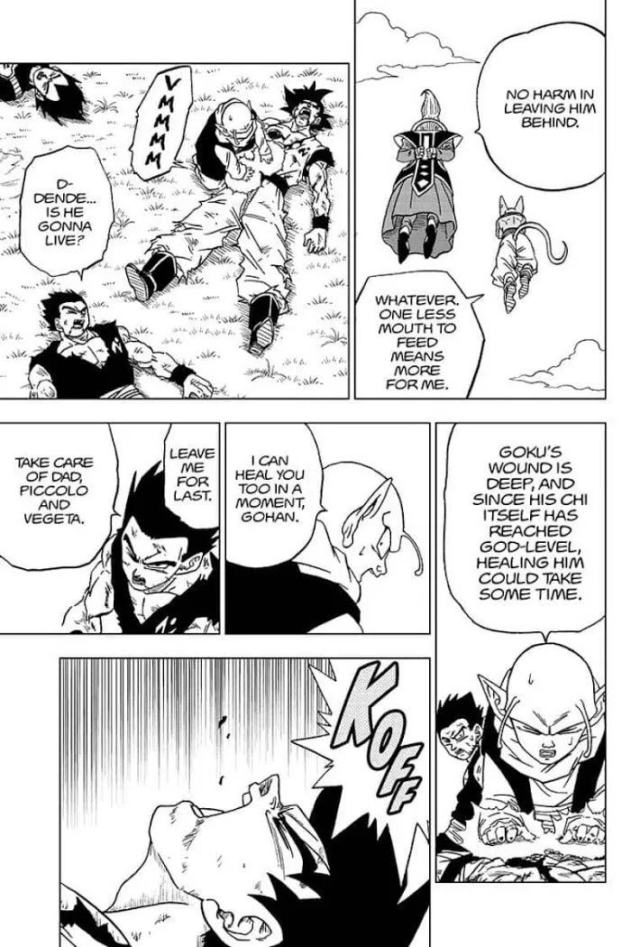 Dragon Ball Super Chapter 63 page 13 - Chapter 63: Merus's Resolve