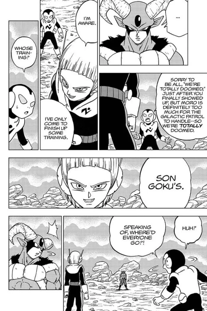 Dragon Ball Super Chapter 63 page 2 - Chapter 63: Merus's Resolve