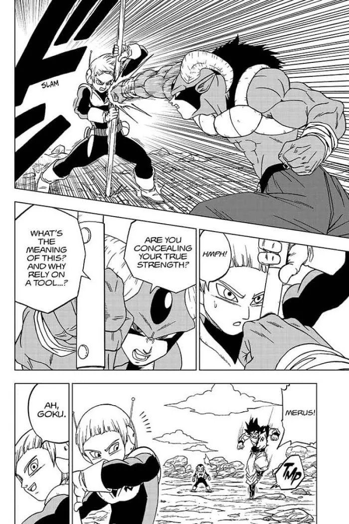 Dragon Ball Super Chapter 63 page 20 - Chapter 63: Merus's Resolve