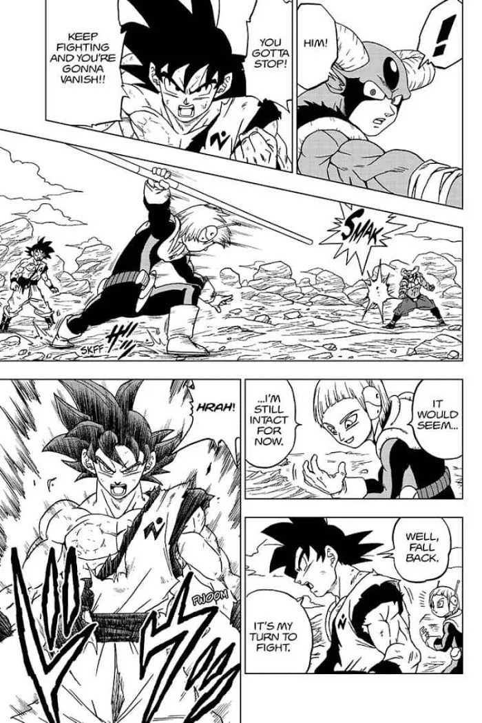 Dragon Ball Super Chapter 63 page 21 - Chapter 63: Merus's Resolve