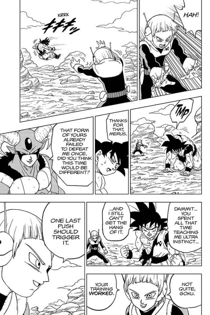 Dragon Ball Super Chapter 63 page 25 - Chapter 63: Merus's Resolve