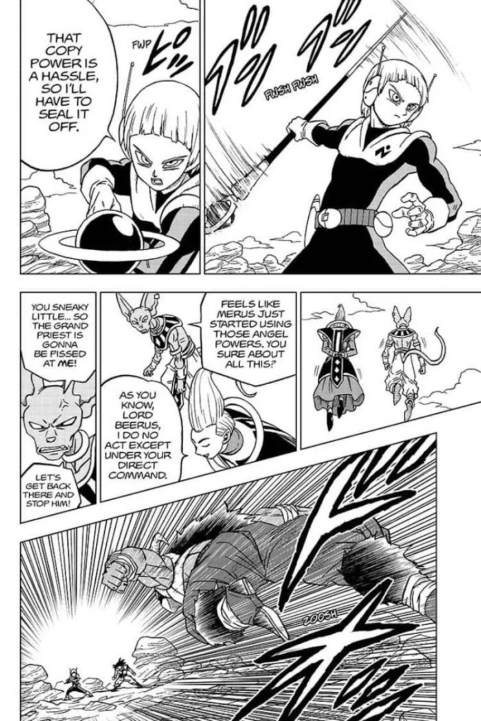 Dragon Ball Super Chapter 63 page 28 - Chapter 63: Merus's Resolve