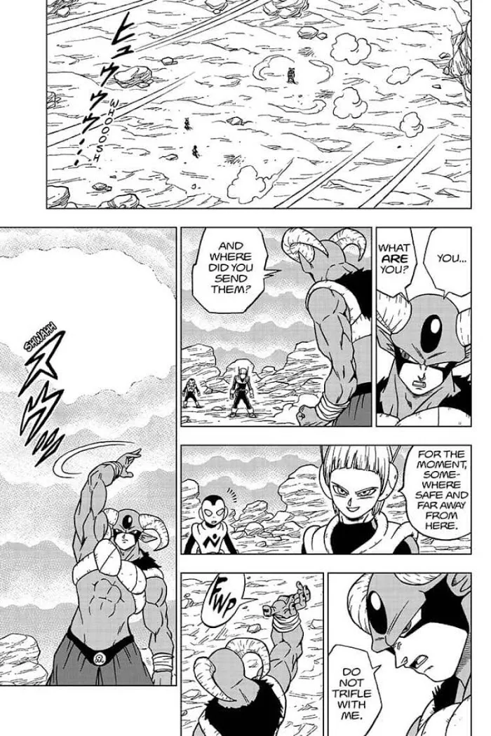 Dragon Ball Super Chapter 63 page 3 - Chapter 63: Merus's Resolve
