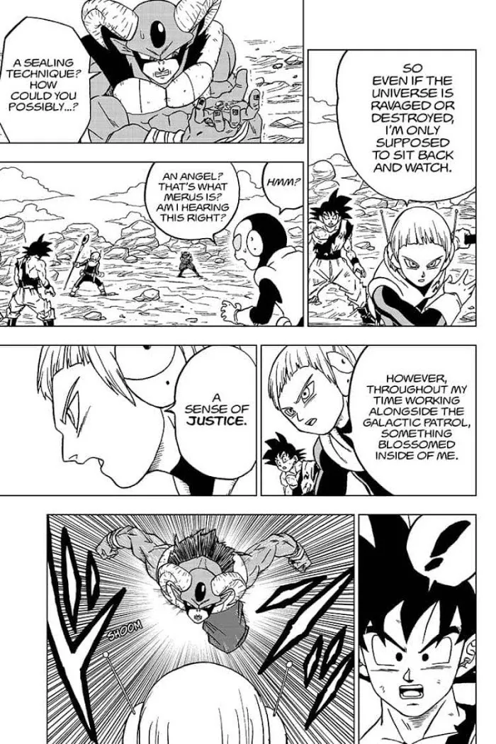 Dragon Ball Super Chapter 63 page 31 - Chapter 63: Merus's Resolve