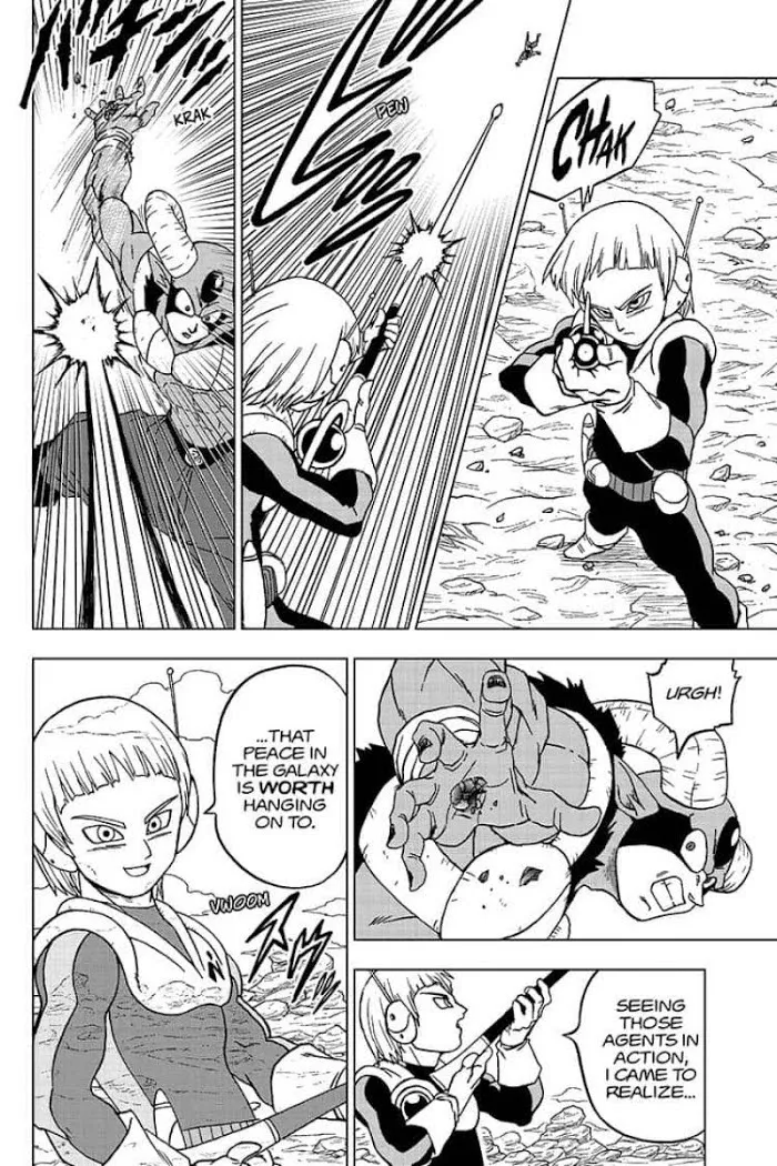 Dragon Ball Super Chapter 63 page 34 - Chapter 63: Merus's Resolve