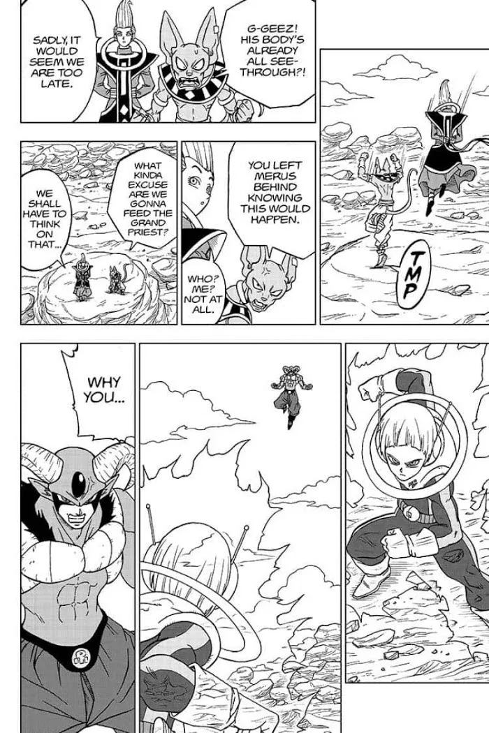 Dragon Ball Super Chapter 63 page 36 - Chapter 63: Merus's Resolve