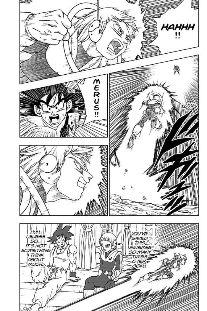 Dragon Ball Super Chapter 63 page 37 - Chapter 63: Merus's Resolve