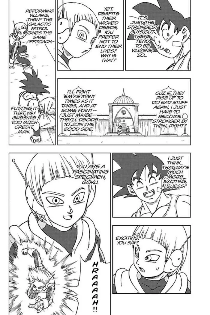 Dragon Ball Super Chapter 63 page 38 - Chapter 63: Merus's Resolve
