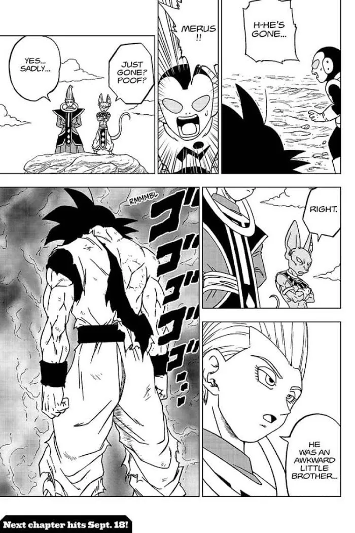 Dragon Ball Super Chapter 63 page 45 - Chapter 63: Merus's Resolve