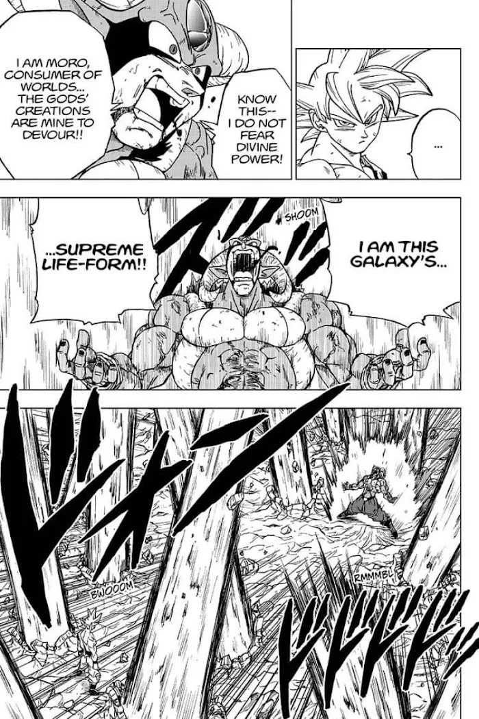 Dragon Ball Super Chapter 64 page 37 - Chapter 64: Son Goku, Galactic Patrol Officer