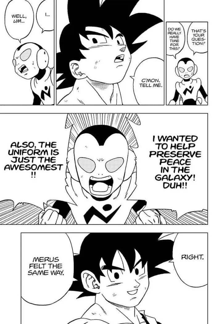 Dragon Ball Super Chapter 64 page 5 - Chapter 64: Son Goku, Galactic Patrol Officer