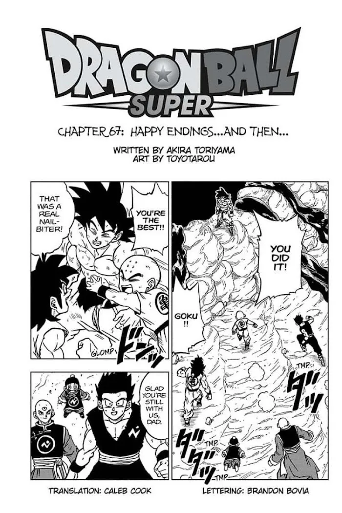 Dragon Ball Super Chapter 67 page 1 - Chapter 67: Happy Endings...And Then...