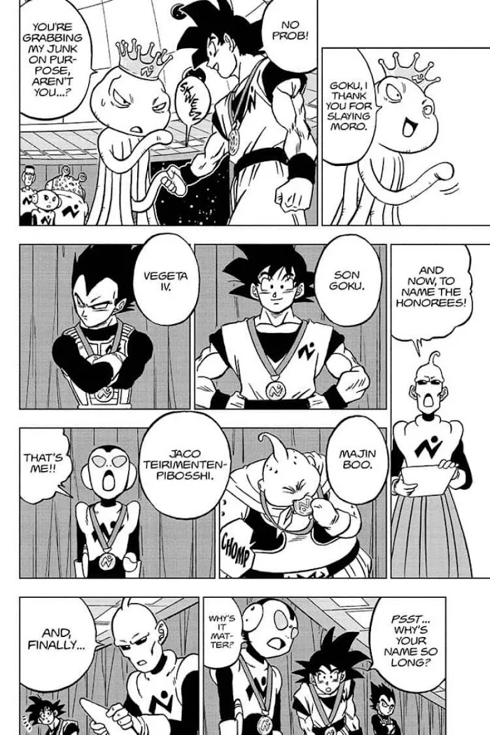 Dragon Ball Super Chapter 67 page 12 - Chapter 67: Happy Endings...And Then...