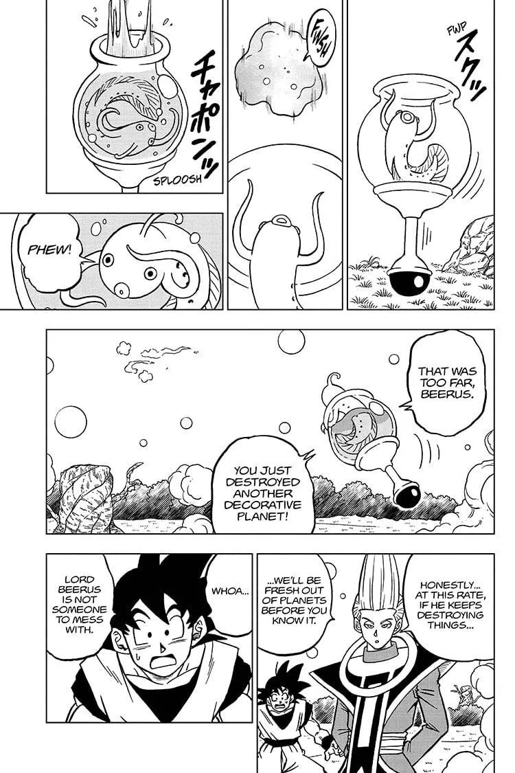 Dragon Ball Super Chapter 69 page 13 - Chapter 69: The Evolution of Planet Cereal