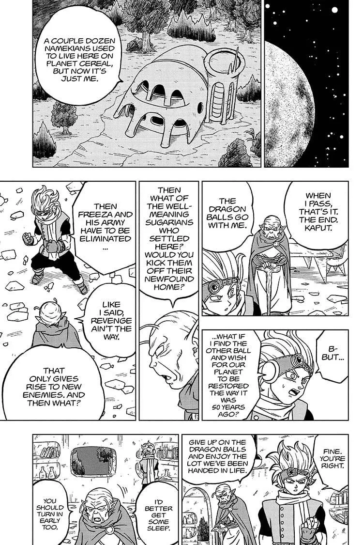 Dragon Ball Super Chapter 69 page 37 - Chapter 69: The Evolution of Planet Cereal