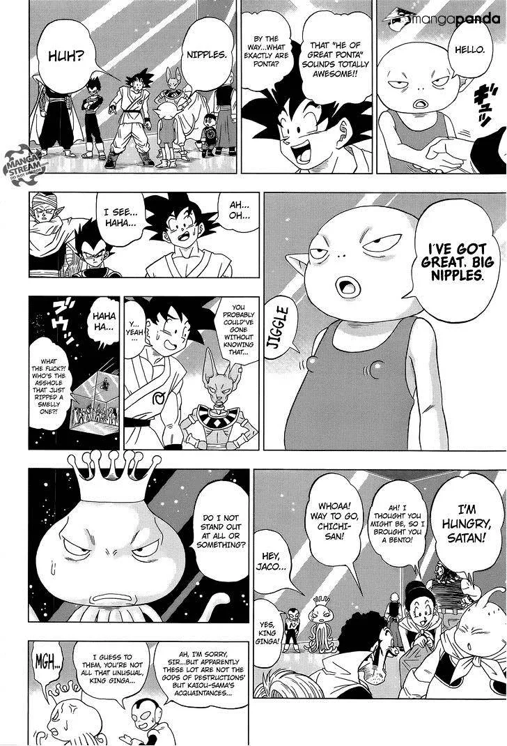 Dragon Ball Super Chapter 7 page 14 - Chapter 7: Warriors from Universe 6