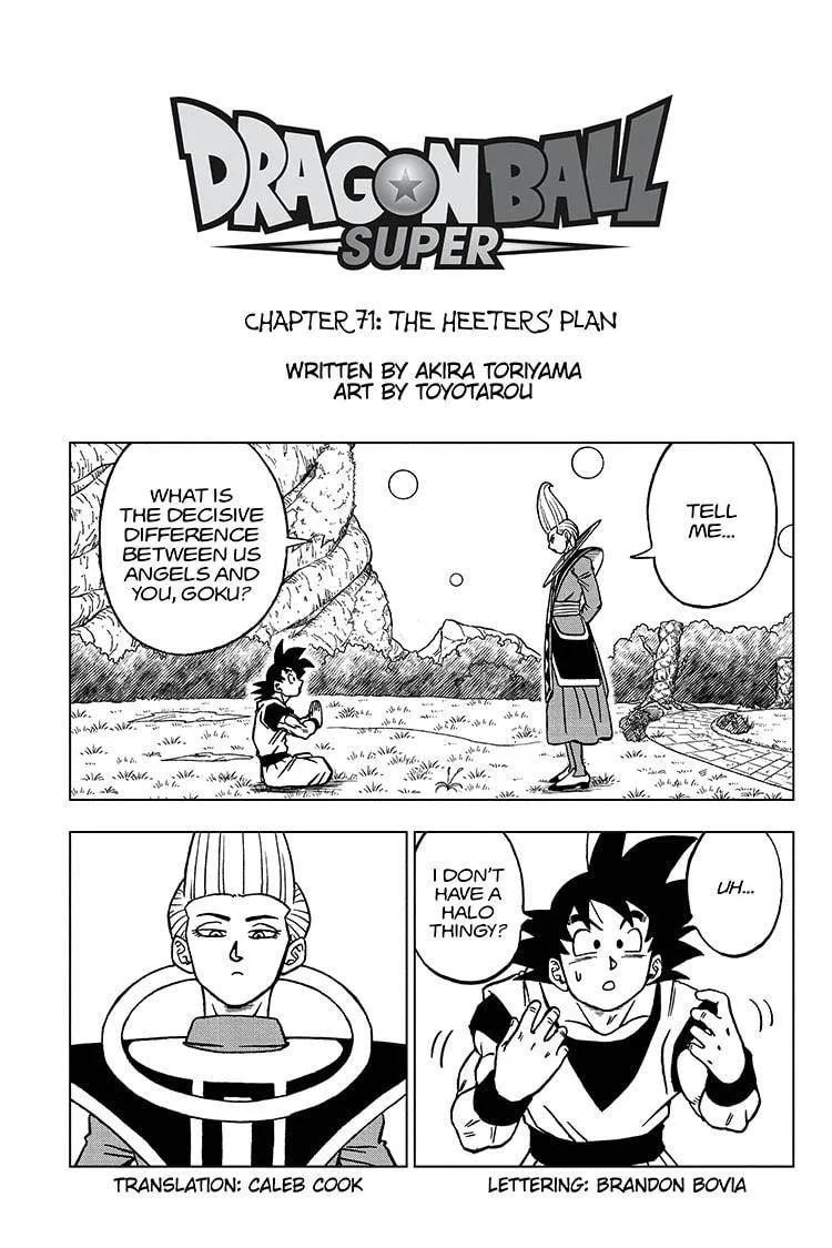 Dragon Ball Super Chapter 71 page 1 - Chapter 71: The Heeters' Plan
