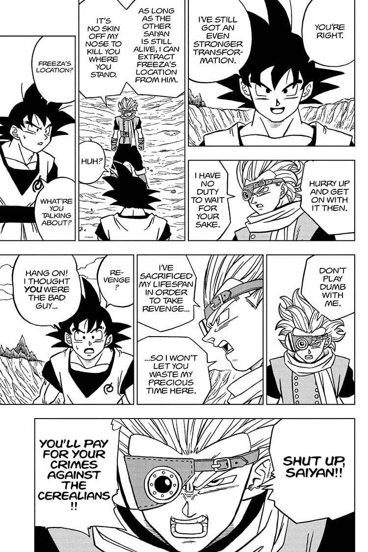 Dragon Ball Super Chapter 72 page 37 - Chapter 72: Saiyans and Cerealian