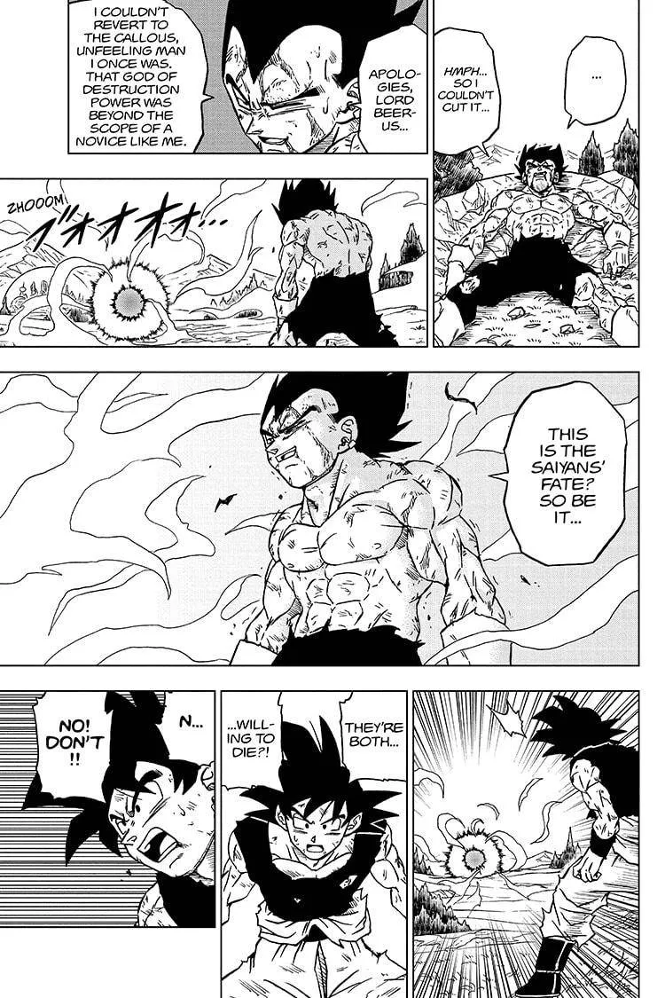 Dragon Ball Super Chapter 76 page 37 - Chapter 76: The Fate of the Saiyans