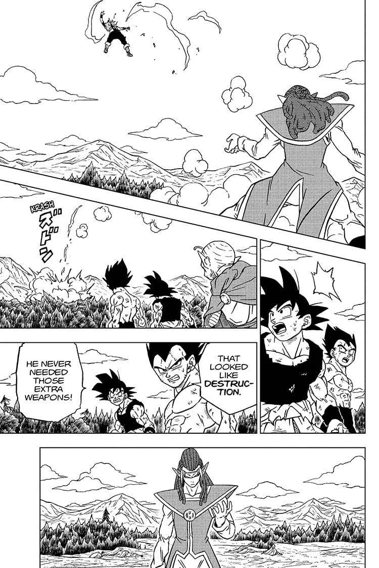 Dragon Ball Super Chapter 79 page 35 - Chapter 79: Gas Vs. Granolah