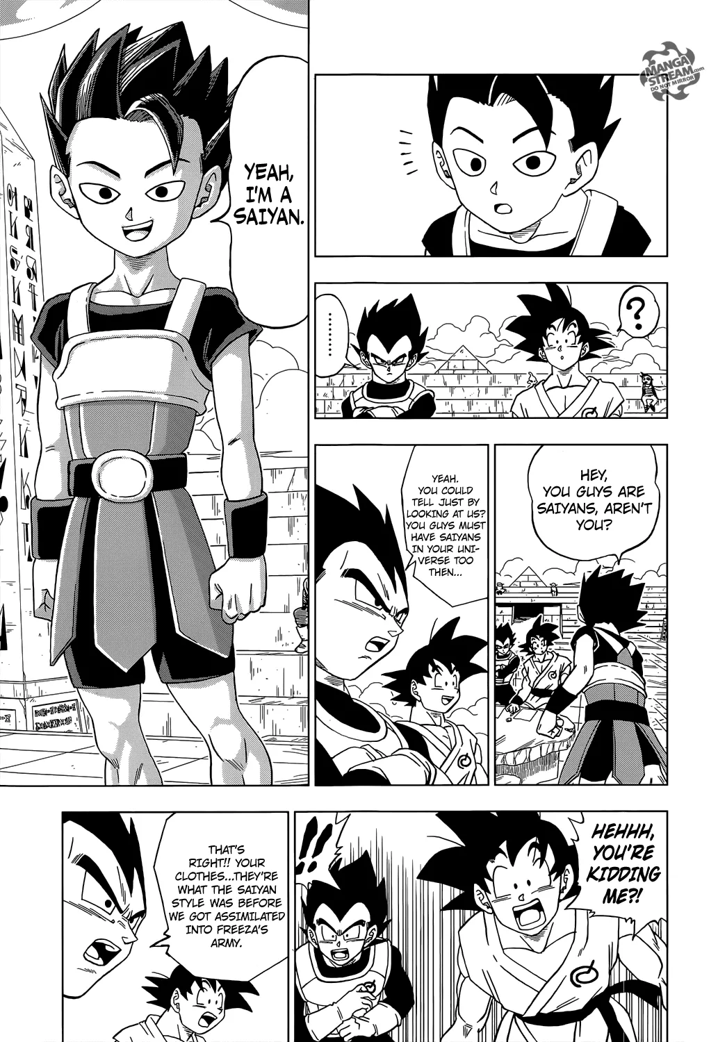 Dragon Ball Super Chapter 8 page 3 - Chapter 8: The Battle Begins!